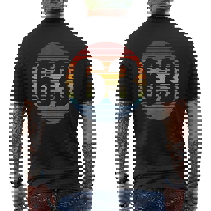 数字 63 1963 1958 63Rd 58Th Birthday ギフト メンズTシャツ バックプリント
