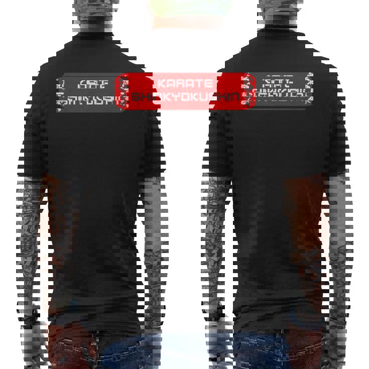 新極真 空手 儀 新教会 トレーニング メンズTシャツ バックプリント