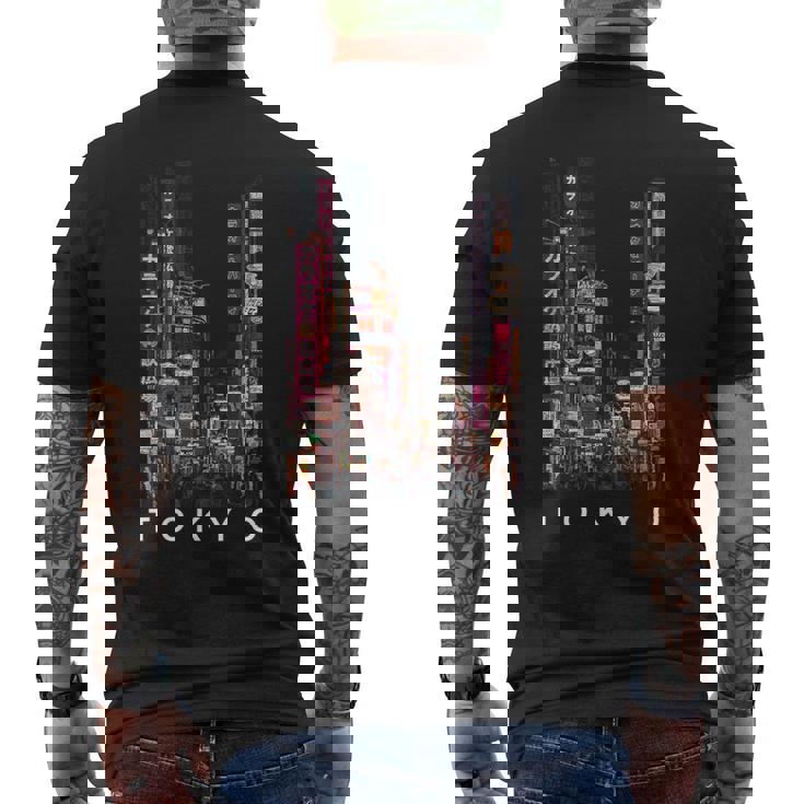 旅行 アジア 日本 東京 家族旅行 家族旅行 お土産 メンズTシャツ バックプリント