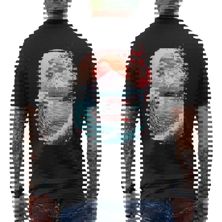 日本の 精神 で 90年代 の レトロ な雰囲気 の ヴェイパーウェイヴ 原宿 の 美学 メンズTシャツ バックプリント