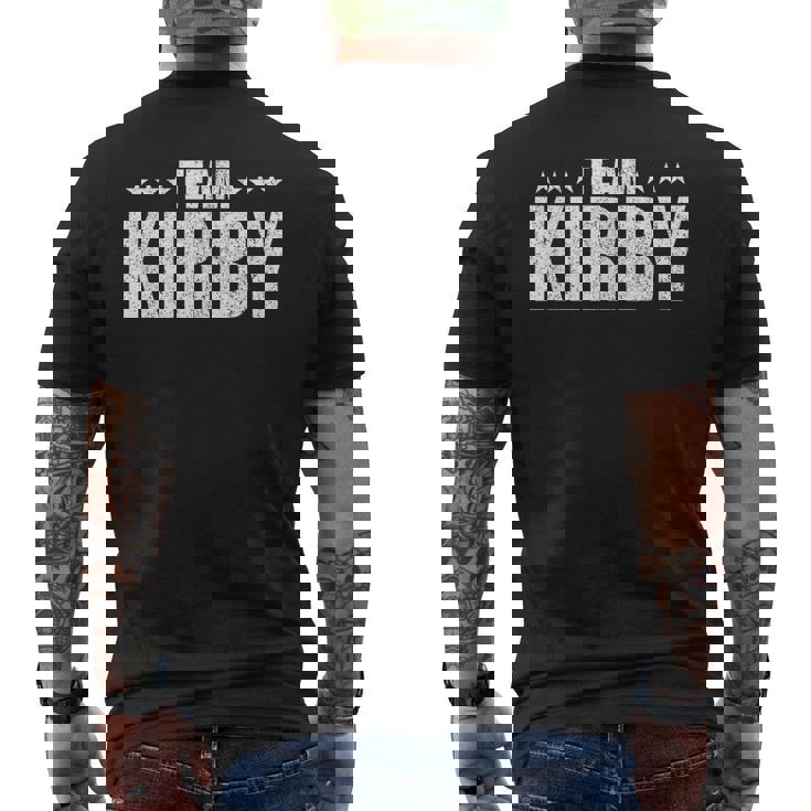 星のカービィ 姓 家族 誕生日 カービィ 姓 カップル メンズTシャツ バックプリント