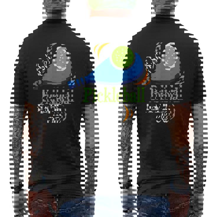 最高のピックルボール選手シャツ 面白いスポーツゲーム ピックルボール メンズTシャツ バックプリント