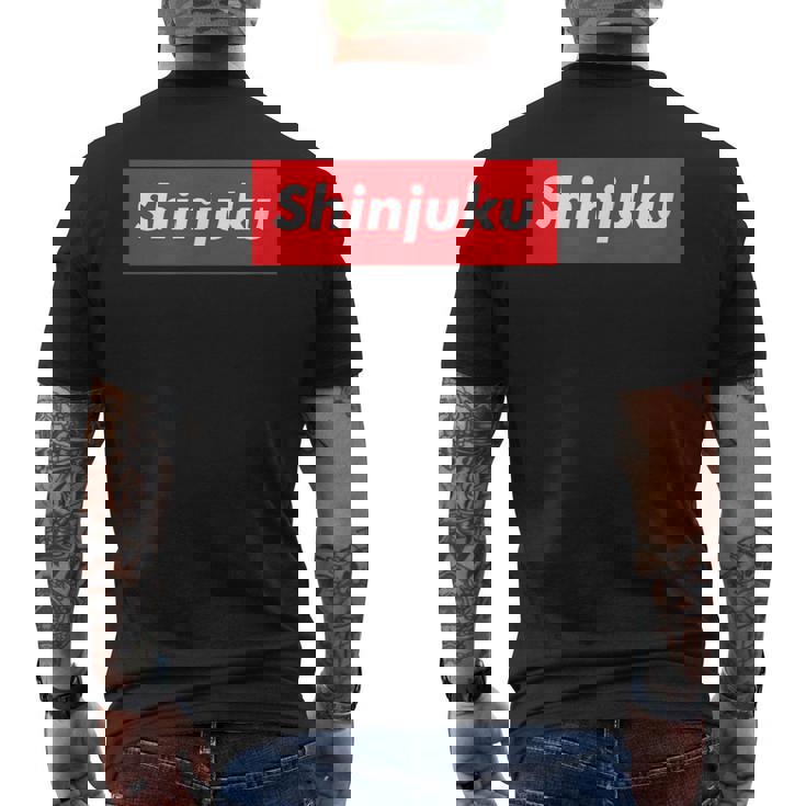 東京tシャツ 新宿東京シャツ メンズTシャツ バックプリント