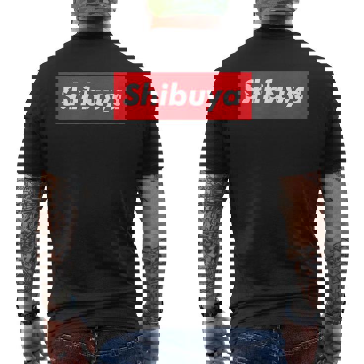 東京tシャツ 渋谷 東京シャツ メンズTシャツ バックプリント