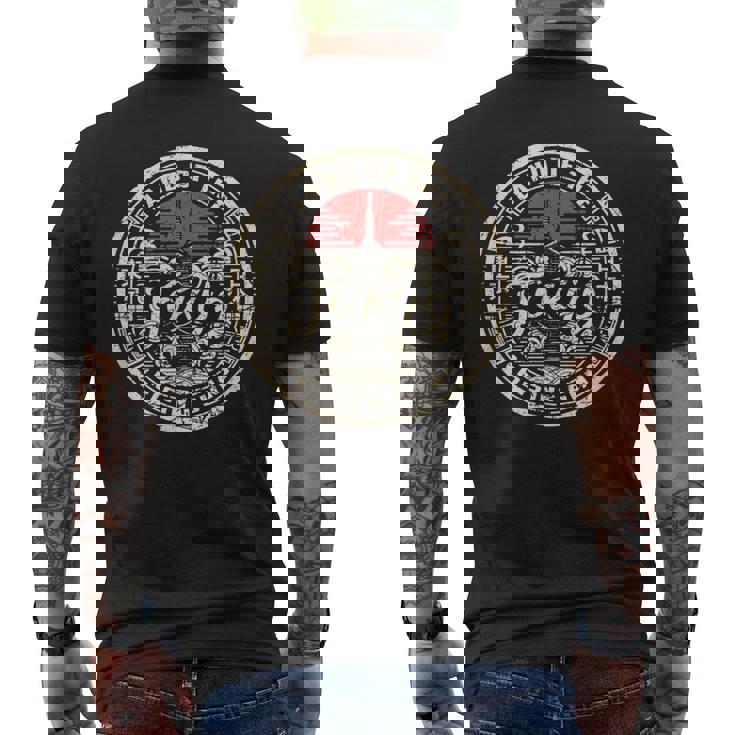 東京シティスカイライン 日本の漢字キャラクター 日本土産 メンズTシャツ バックプリント