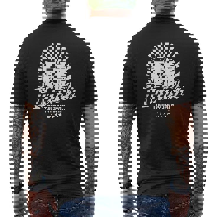 板橋 東京 日本 漢字 日本のストリートウェア 板橋 メンズTシャツ バックプリント