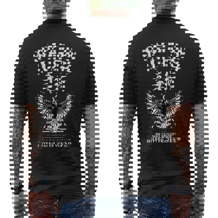 柔術イーグル メンズTシャツ バックプリント