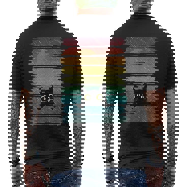 梅雨の好奇心 メンズTシャツ バックプリント