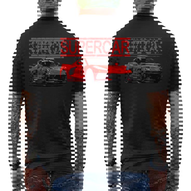 楽しいエキゾチックなスーtシャツスポーツカー愛好家に最適です。 メンズTシャツ バックプリント
