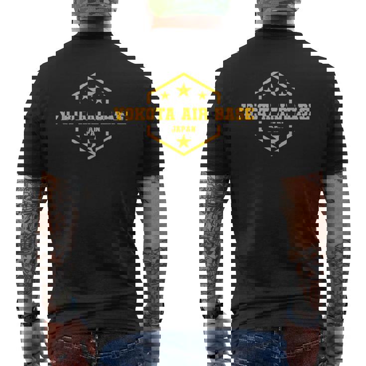 横田空軍基地 メンズTシャツ バックプリント