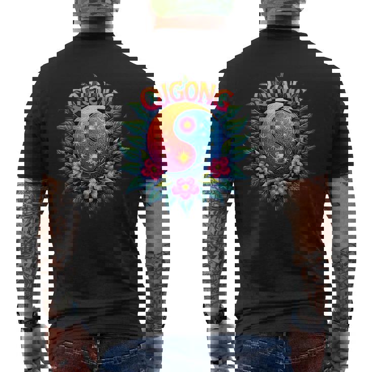 気功 メンズTシャツ バックプリント