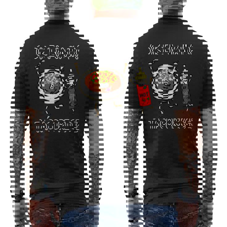 沖縄タコライスさん メンズTシャツ バックプリント