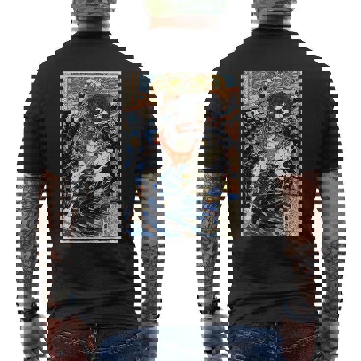 浮世絵 面白tシャツ 日本画 歌川国芳 名作 アート 絵画 メンズ レディース 面白い 服 美術 おもしろ メンズTシャツ バックプリント
