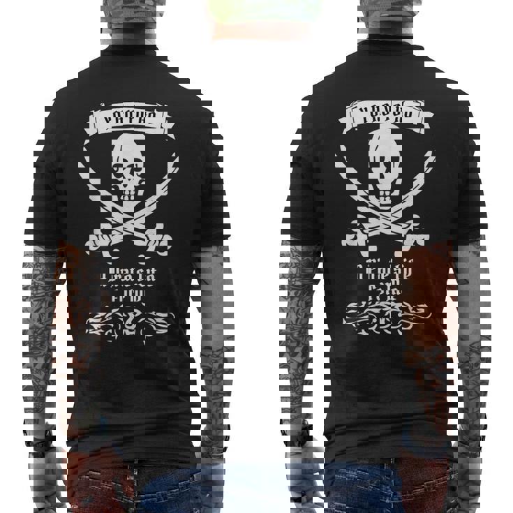 海賊tシャツ メンズ レディース キッズ ヨー・ホー A Pirate's Life For Me メンズTシャツ バックプリント