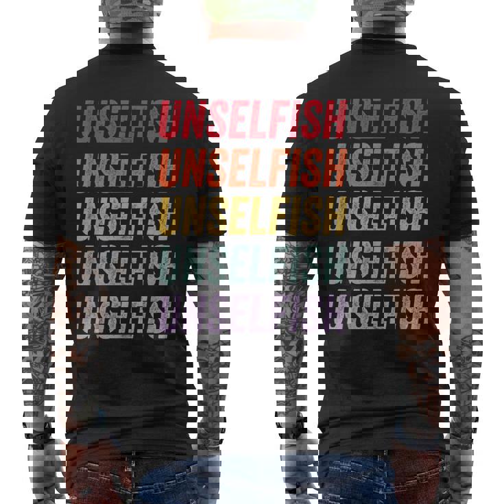 無利己的 メンズTシャツ バックプリント