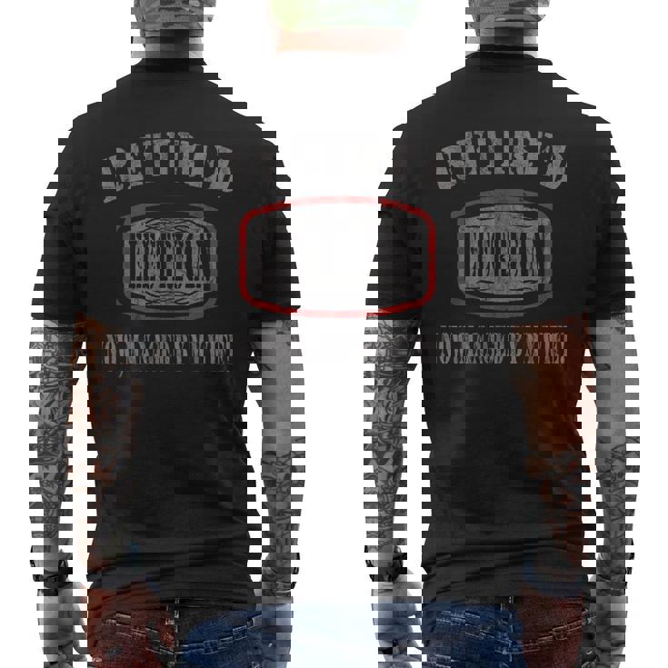 男女兼用電気工事士 メンズTシャツ バックプリント