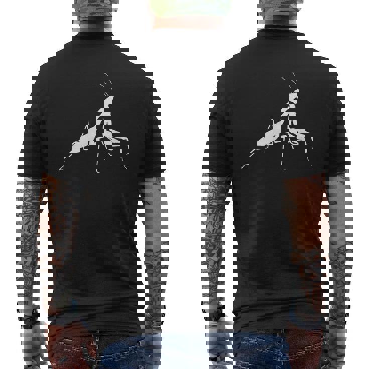 白い祈りの欠陥 メンズTシャツ バックプリント