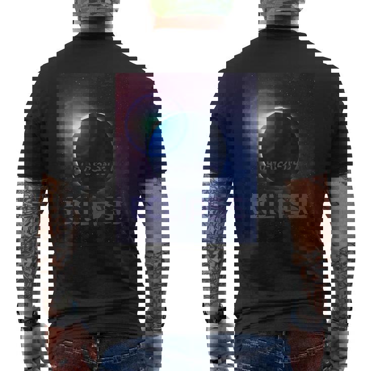 皆既日食 2024 メンズTシャツ バックプリント
