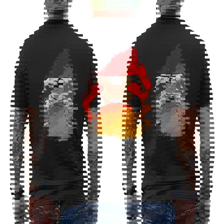 相撲 相撲 レスリング ジャパンスポーツ メンズTシャツ バックプリント