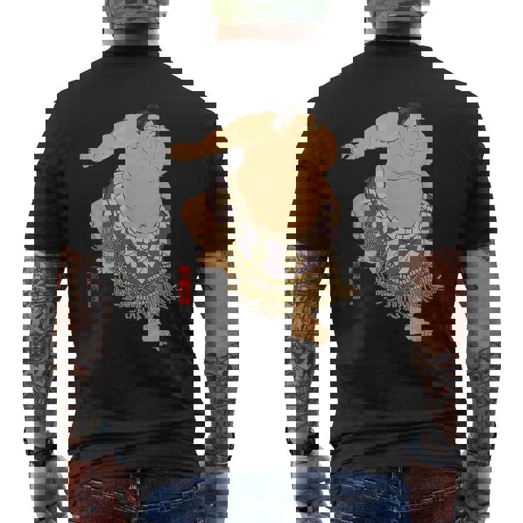 相撲取りtシャツ日本の相撲tシャツが大好きですヴィンテージアート相撲力士ラブレスリング メンズTシャツ バックプリント