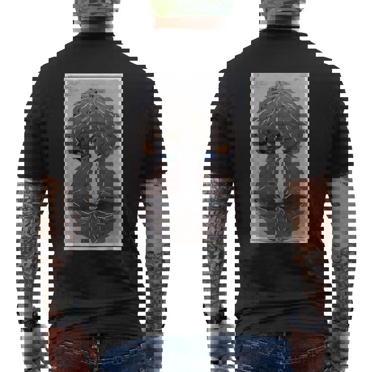 知識の樹 No2 シリーズ W Hilma Af Klint メンズTシャツ バックプリント