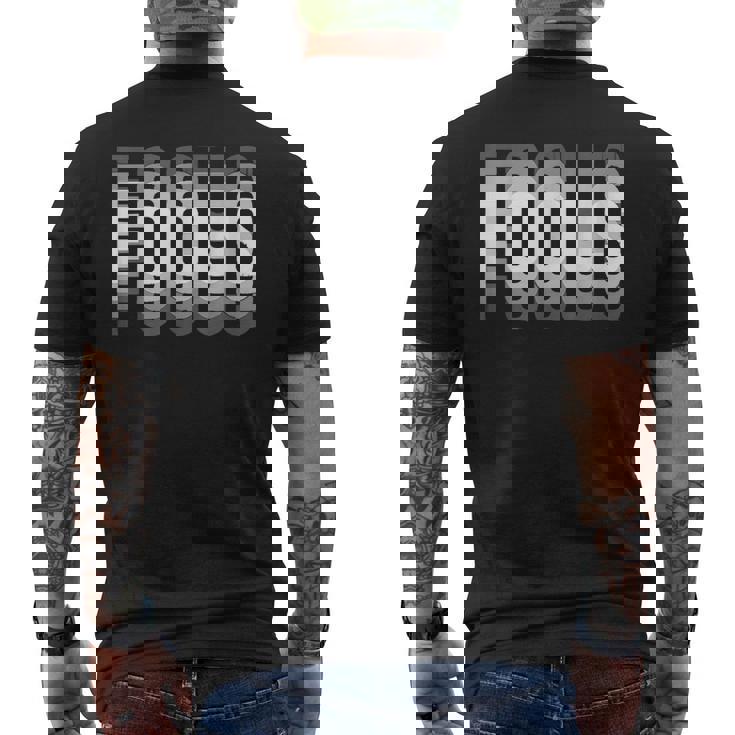 私はあなたの魂であり、あなたも私の魂です。フォーカス メンズTシャツ バックプリント