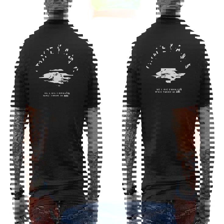 立山 天と地が出会う日本の神聖な アルパイン パラダイス メンズTシャツ バックプリント