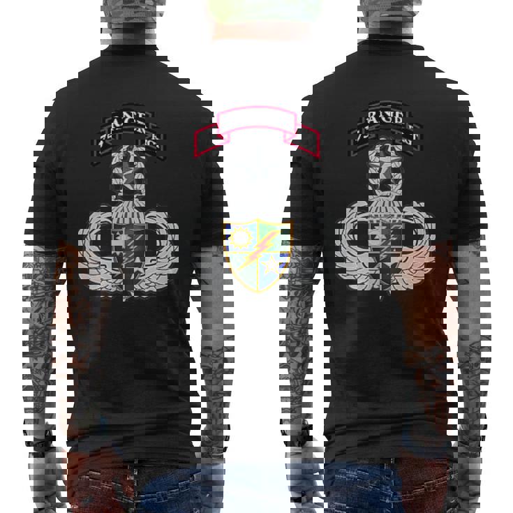 第75レンジャー連隊 メンズTシャツ バックプリント