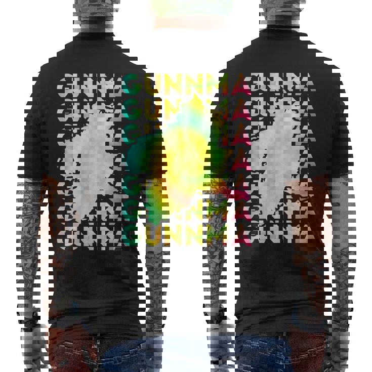 群馬 面白tシャツ 群馬県 面白いtシャツ 文字入り メンズ おもしろ 面白い 服 オリジナル おもしろグッズ ネタ メンズTシャツ バックプリント