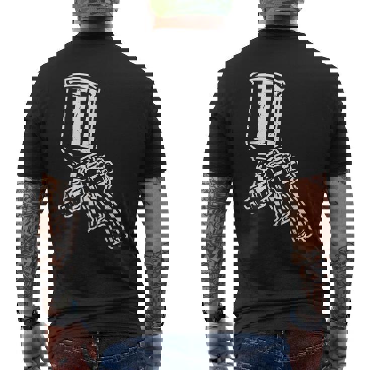 自動車噴霧器 車体 自動車塗装業者 メンズTシャツ バックプリント