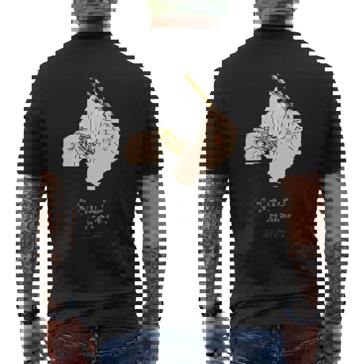 芋けんぴ メンズTシャツ バックプリント