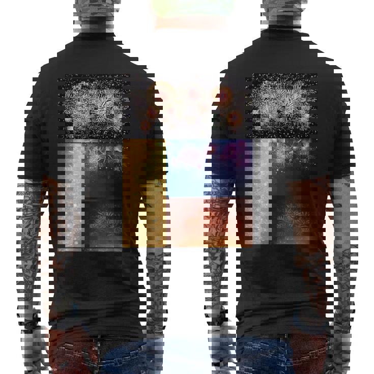 花火 面白いtシャツ 夏 花火大会 メンズ おもしろ グッズ 面白い 服 オリジナル ネタ お盆 メンズTシャツ バックプリント