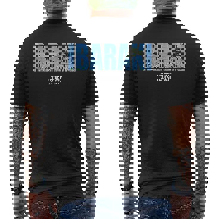 茨城県 日本 日本の都 ヴィンテージデザイン メンズTシャツ バックプリント