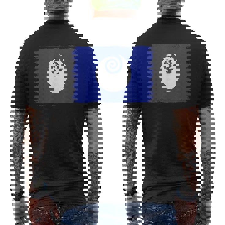 茨城県旗 メンズTシャツ バックプリント