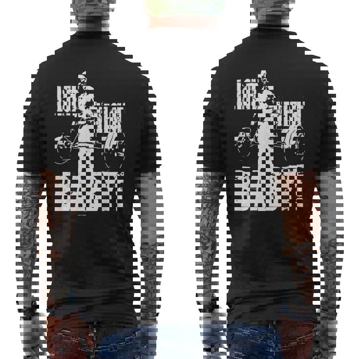 軽量ベビー ロニー・コールマン ジム モチベーションアップ メンズTシャツ バックプリント