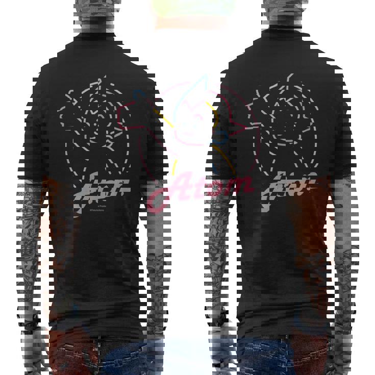 鉄腕アトム Lineアトム Ctezuka Productions メンズTシャツ バックプリント