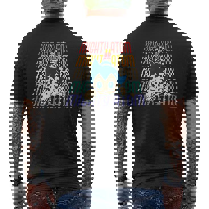 鉄腕アトム レトロ 飛ぶアトム Ctezuka Productions メンズTシャツ バックプリント