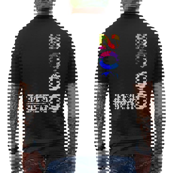 限定版 ヴィンテージ 2000 面白い 25歳 誕生日 25歳の誕生日 メンズTシャツ バックプリント