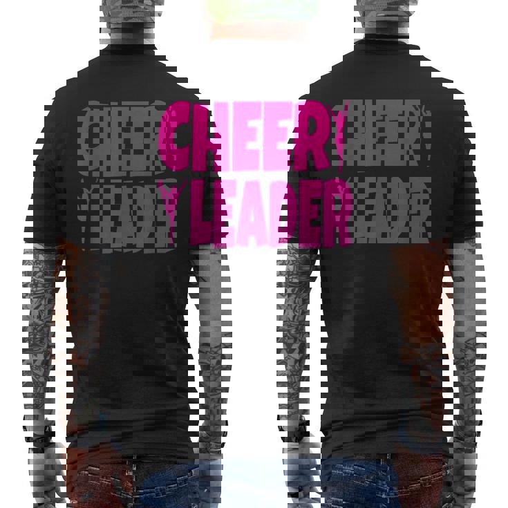 面白い チアリーディング チアリーダー チアグッズ 大人 メンズTシャツ バックプリント