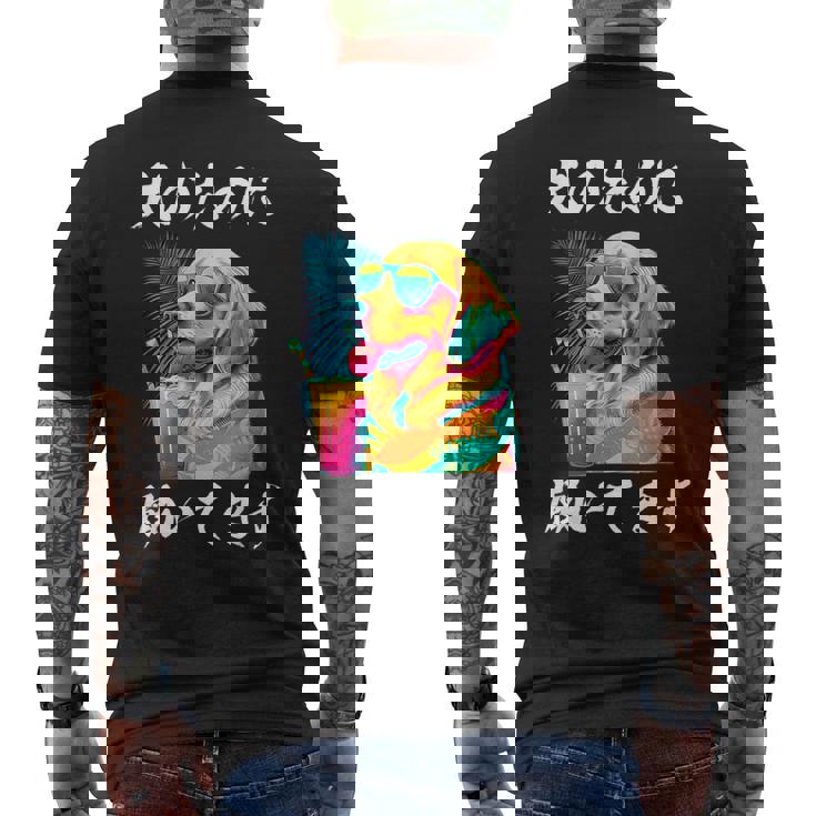 面白いtシャツ ゴールデンレトリバー イヌ わんこ メンズ 犬好き グッズ おもしろ 面白い 服 ネタ メンズTシャツ バックプリント