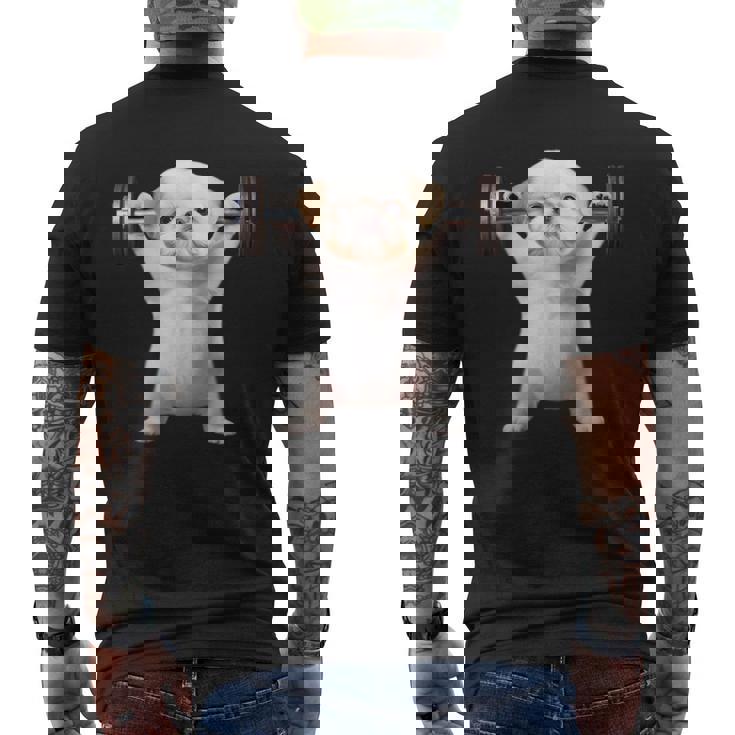 面白いtシャツ シーズー 犬 イヌ わんこ メンズ 犬好き グッズ かわいい 面白い 服 ネタ 筋トレ メンズTシャツ バックプリント