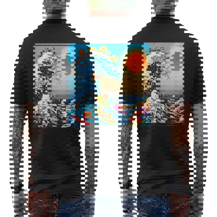 面白いtシャツ ダックスフンド 犬 わんこ メンズ 犬好き グッズ かわいい おもしろ 面白い 服 ネタ 夏 メンズTシャツ バックプリント