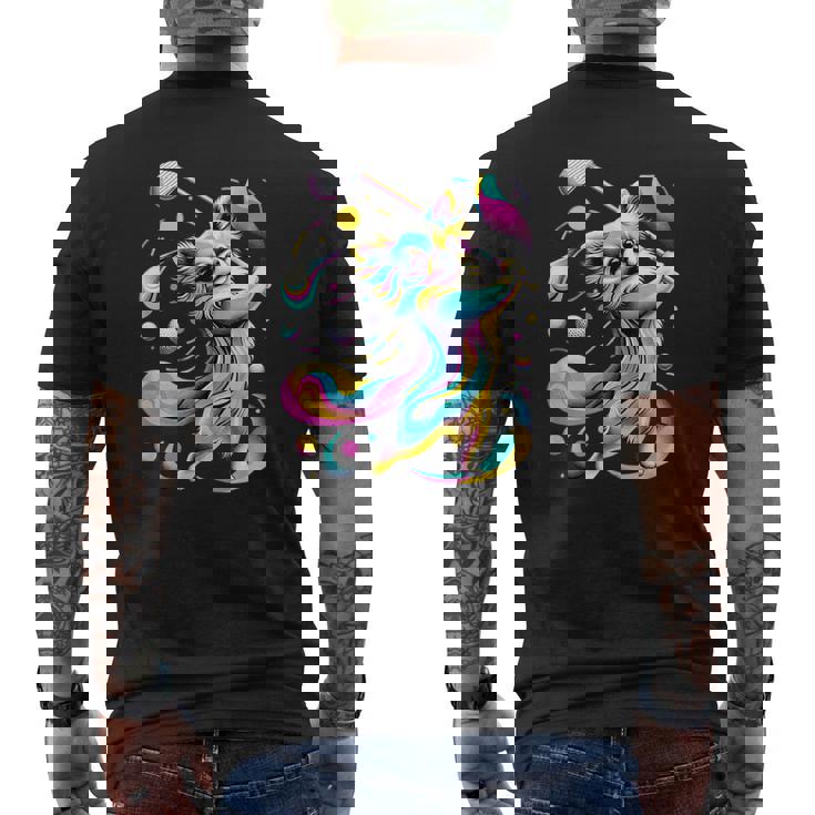 面白いtシャツ チワワ ゴルフ イヌ わんこ メンズ 犬好き グッズ かわいい おもしろ 面白い 服 ネタ メンズTシャツ バックプリント