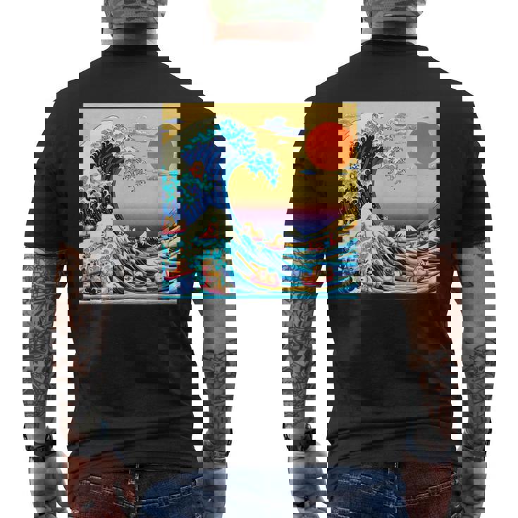 面白いtシャツ ポメラニアン 犬 イヌ わんこ メンズ 犬好き グッズ かわいい おもしろ 面白い 服 ネタ メンズTシャツ バックプリント