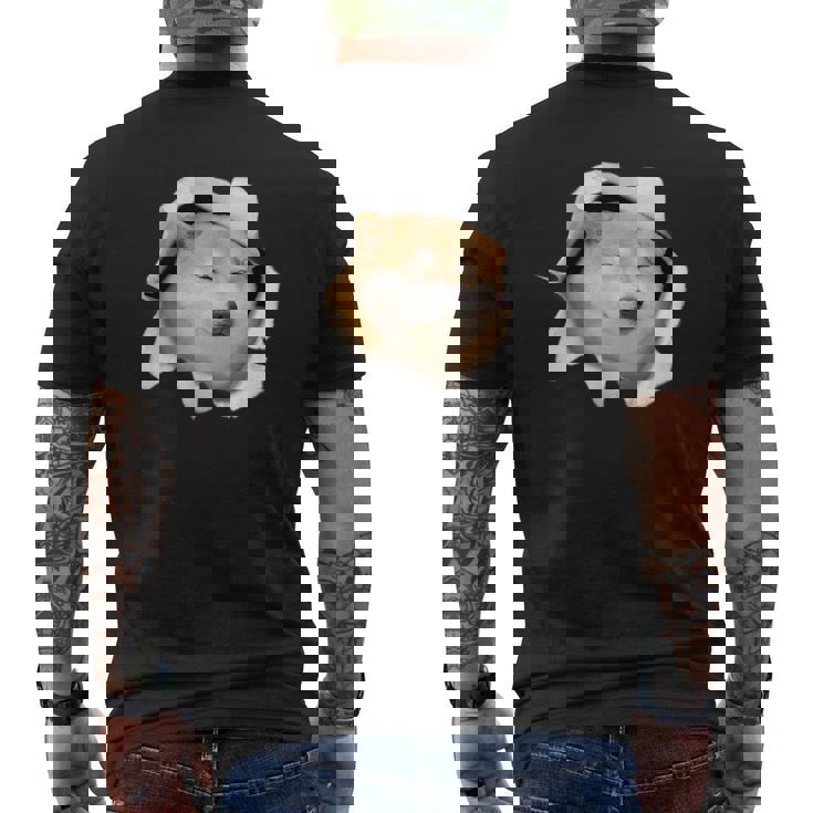 面白いtシャツ 柴犬 シバイヌ 犬 イヌ わんこ メンズ 犬好き グッズ かわいい 面白い 服 ネタ メンズTシャツ バックプリント