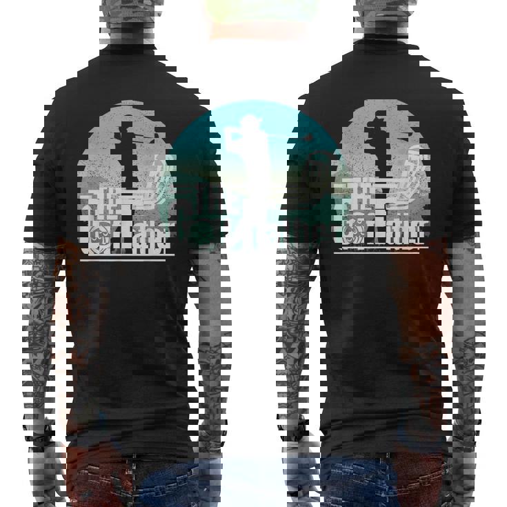 面白いゴルフグラフィック 男性用 ゴルフ父の日ゴルフ 父の日ゴルフ メンズTシャツ バックプリント