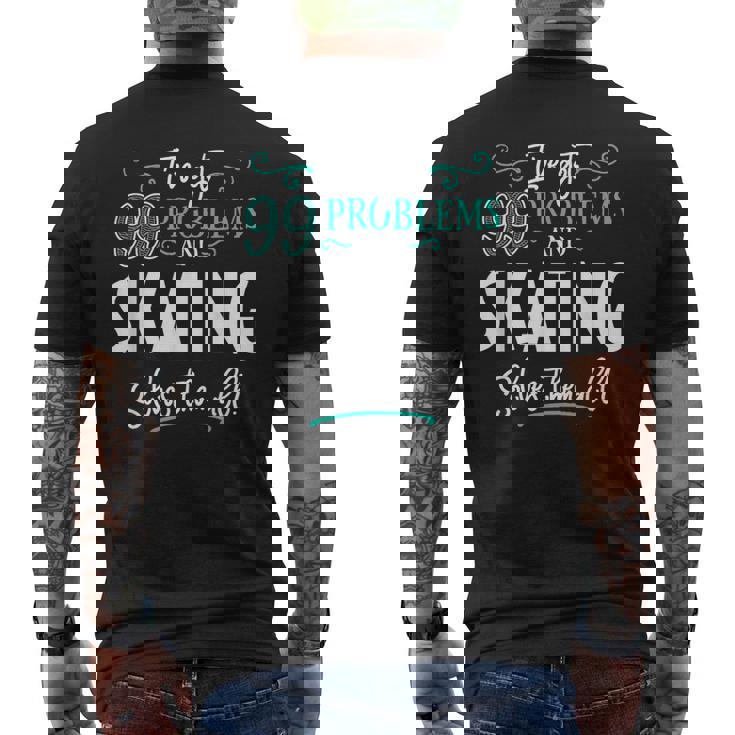 面白いスケートグラフィック I've Got 99 Problems メンズTシャツ バックプリント