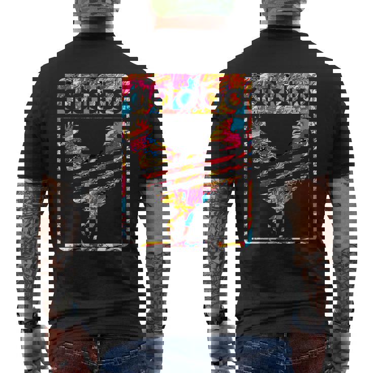 面白いフィリピンティーピノイチキンアドボ。 メンズTシャツ バックプリント