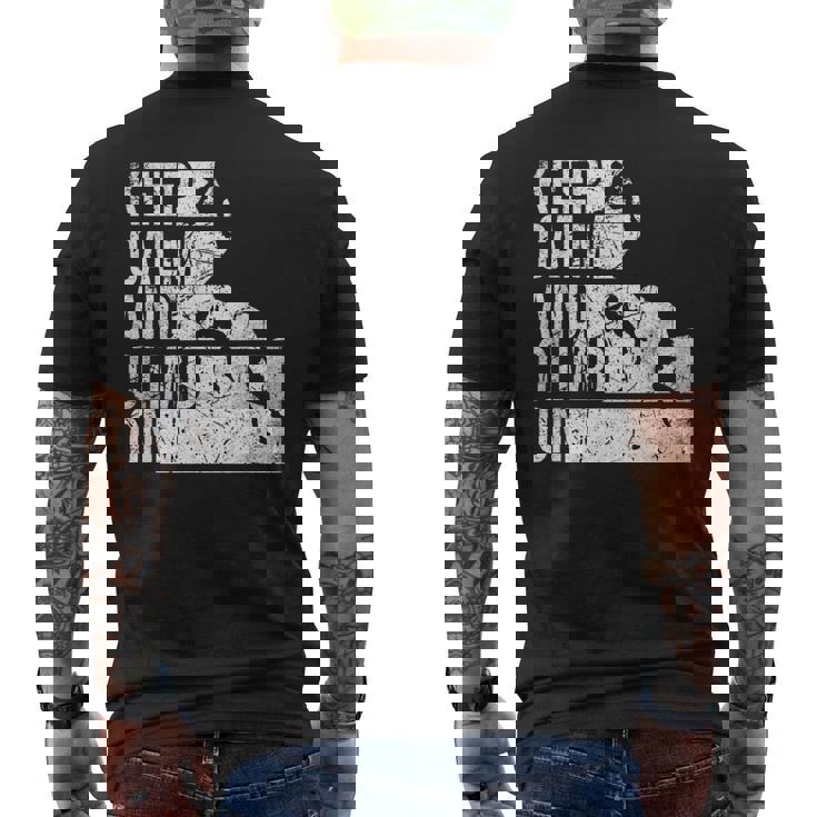 面白いロッククライミング 引用 登山家 & ボルダリング メンズTシャツ バックプリント