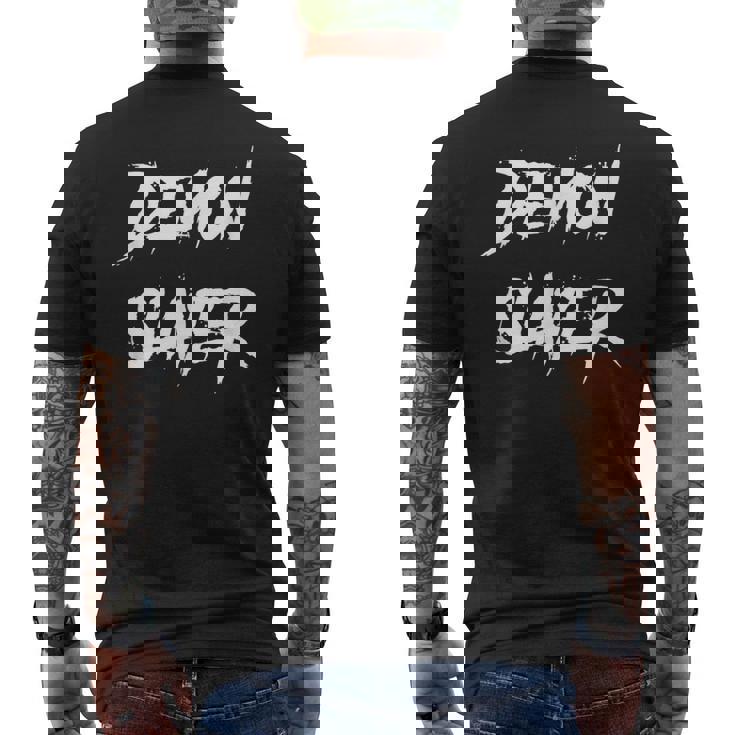 鬼滅の刃 メンズTシャツ バックプリント